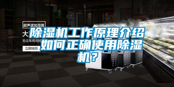 除濕機工作原理介紹 如何正確使用除濕機？